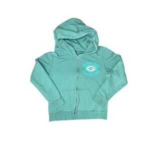NFL Green Bay Packers Women’s Zip Hoodie – Green – Size Medium